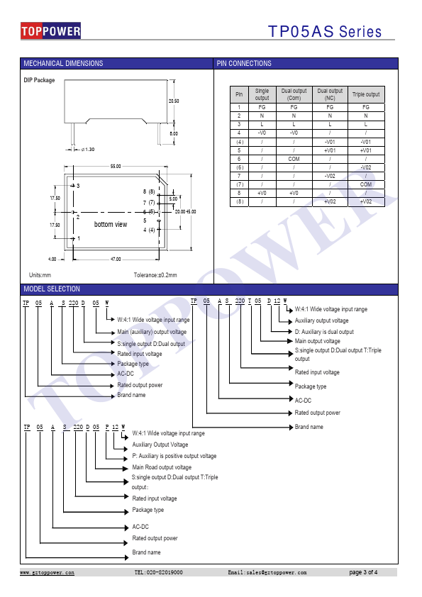 TP05AS220D05P24W