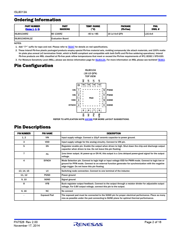 ISL8013A