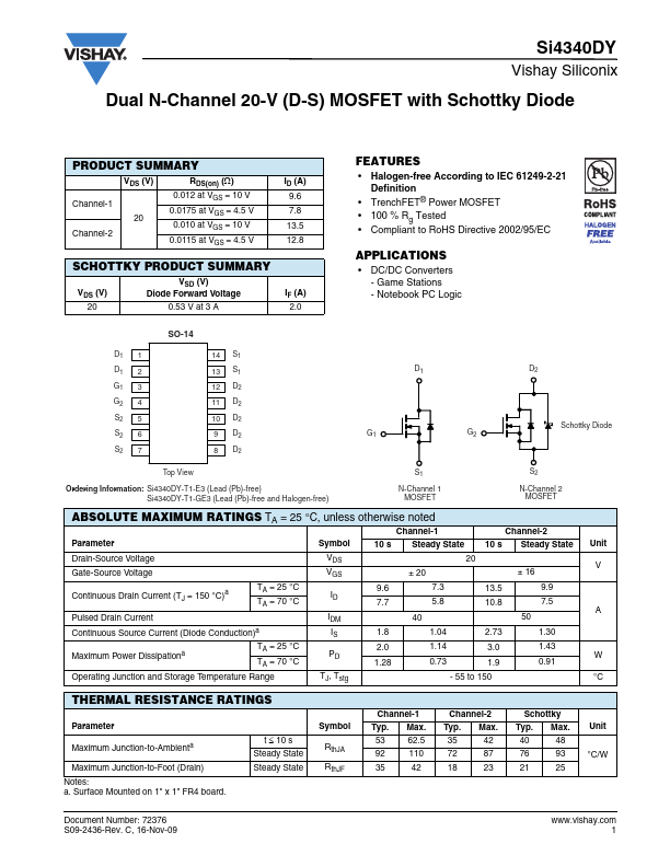 SI4340DY