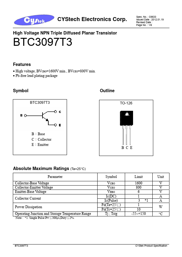 BTC3097T3