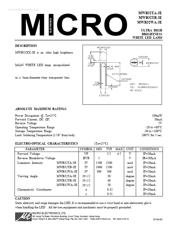 MWB32TB-3E