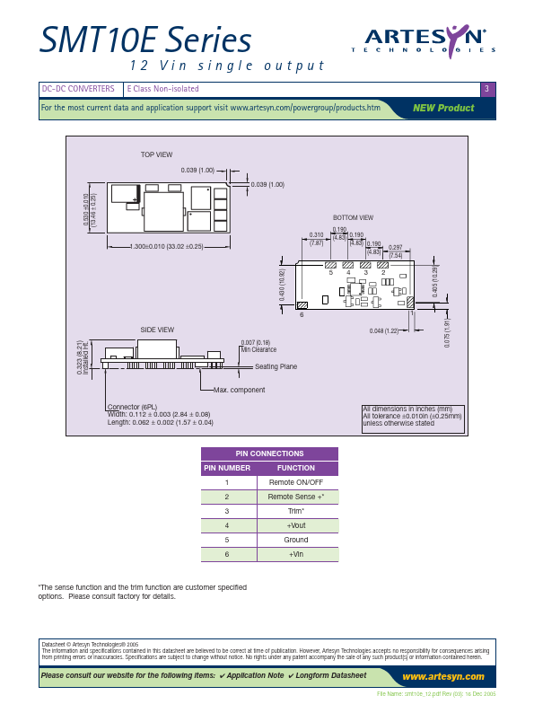 SMT10E-12W3V3J