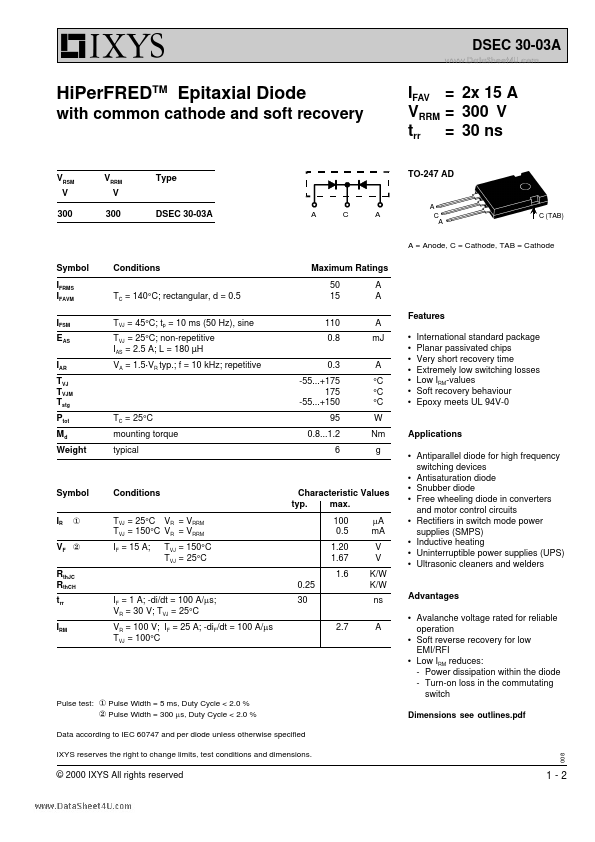 DSEC30-03A