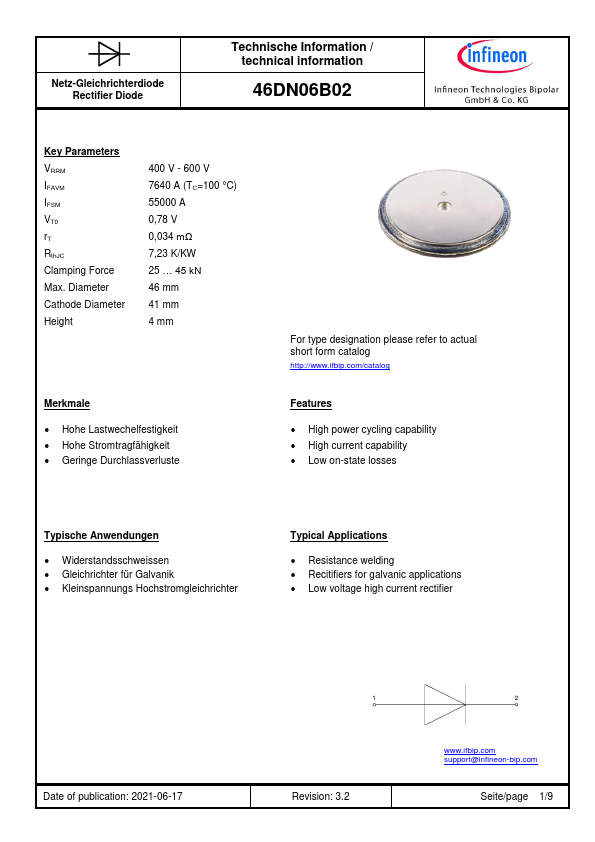 46DN06B02 Datasheet Preview