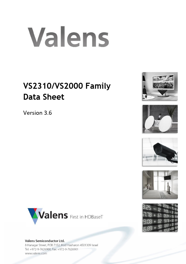 VS2000 Datasheet Preview