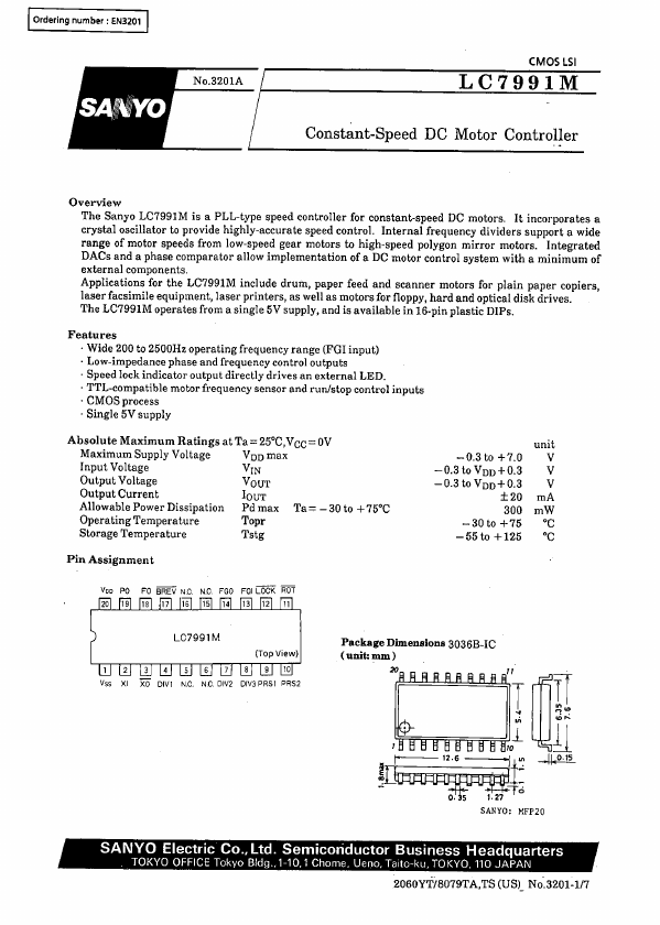 LC7991M