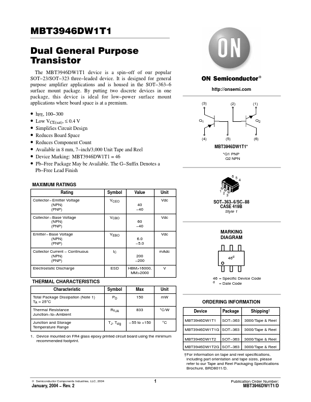 MBT3946DW1T1