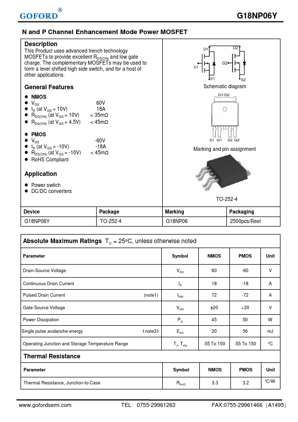 G18NP06Y Datasheet Preview
