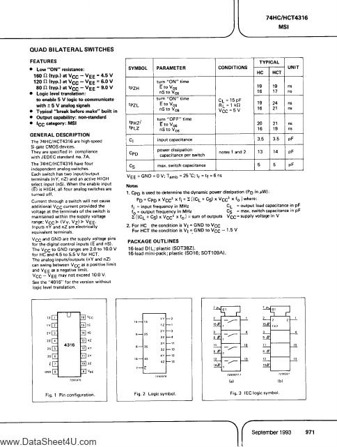 PC74HC4316