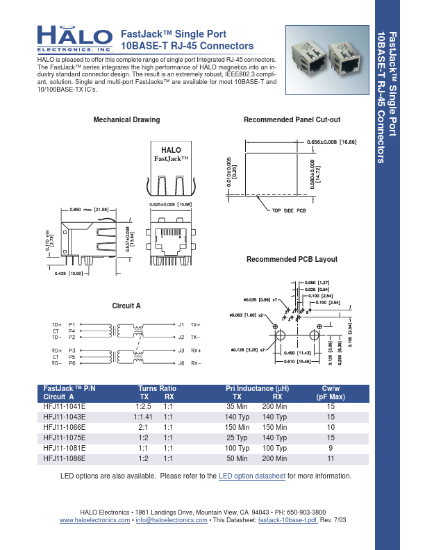 HFJ11-1043E