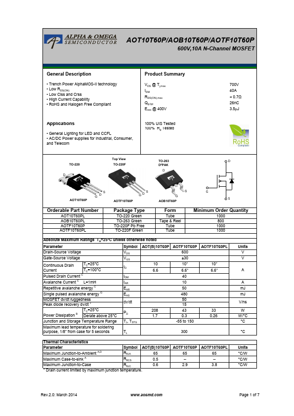 AOT10T60P