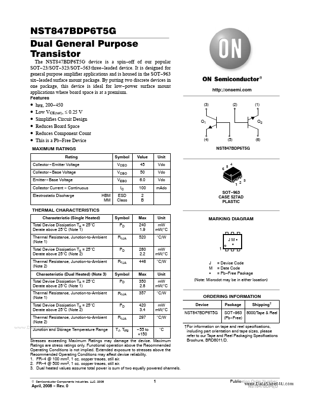 NST847BDP6T5G