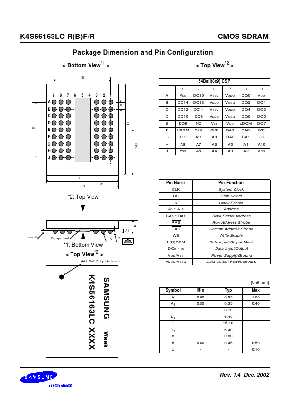 K4S56163LC-RF