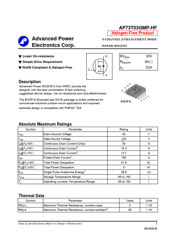 AP73T03GMP-HF