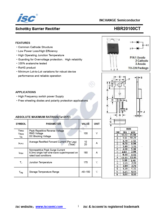 HBR20100CT