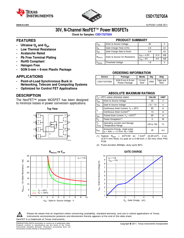 CSD17327Q5A