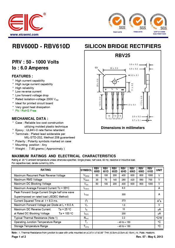 RBV602D