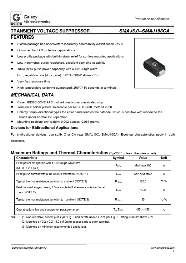 SMAJ6.5A