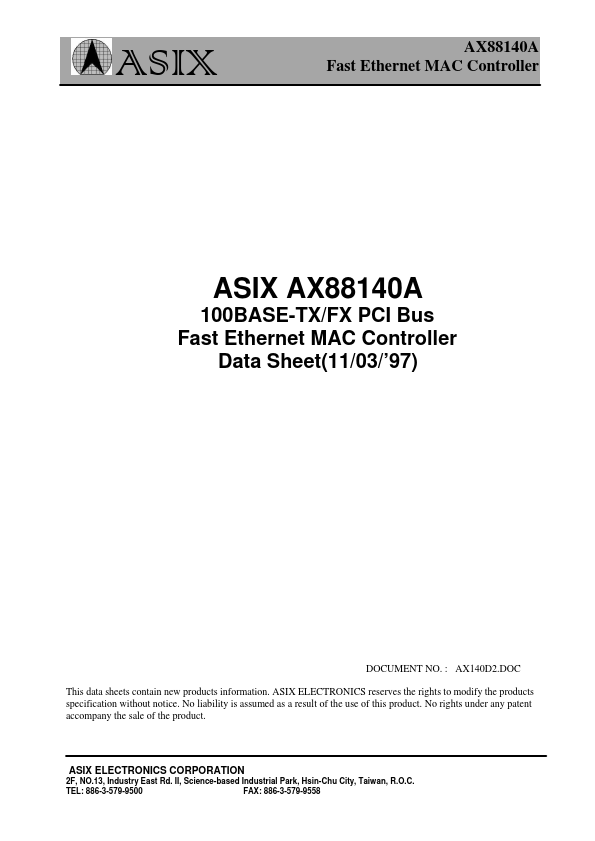 AX88140A