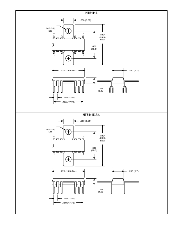 NTE1115A