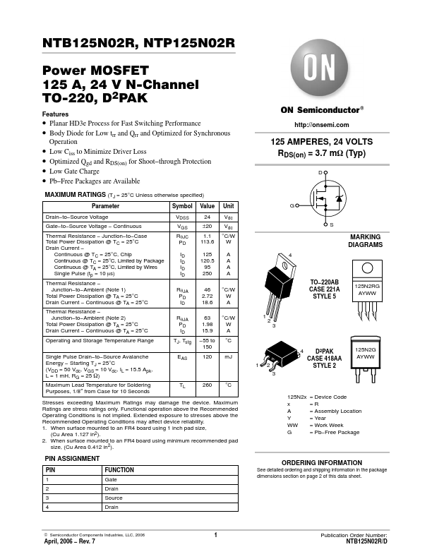 NTP125N02R