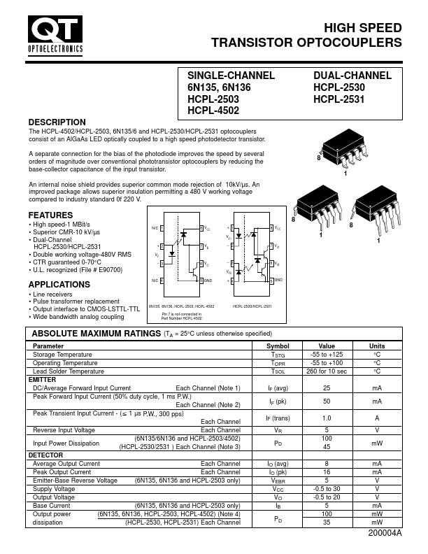 HCPL-2531