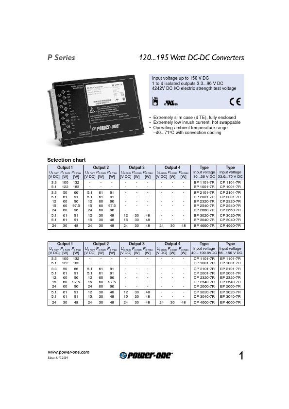 EP1001-7R Datasheet Preview