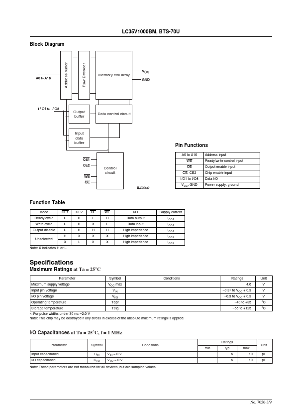 LC35V1000BTS-70U