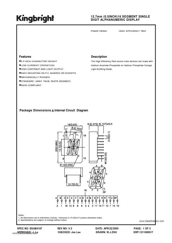 PSA05-12EWA