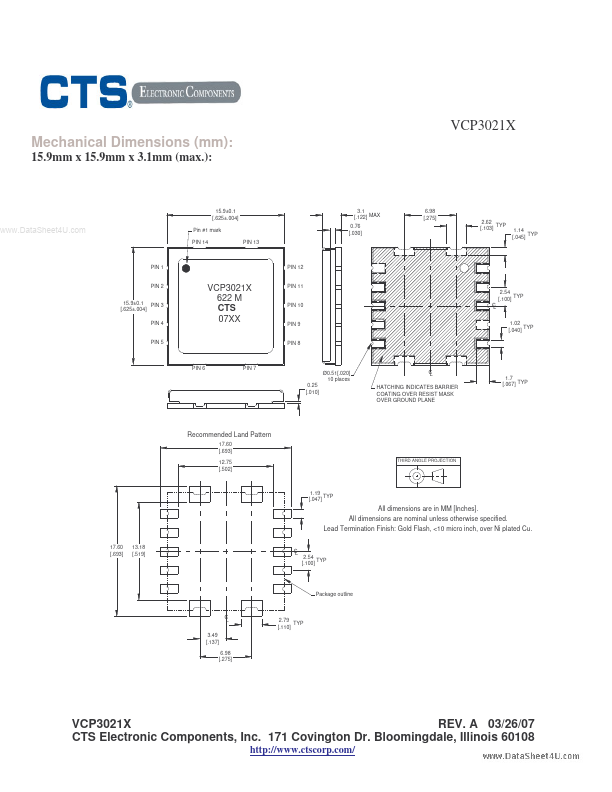 VCP3021X