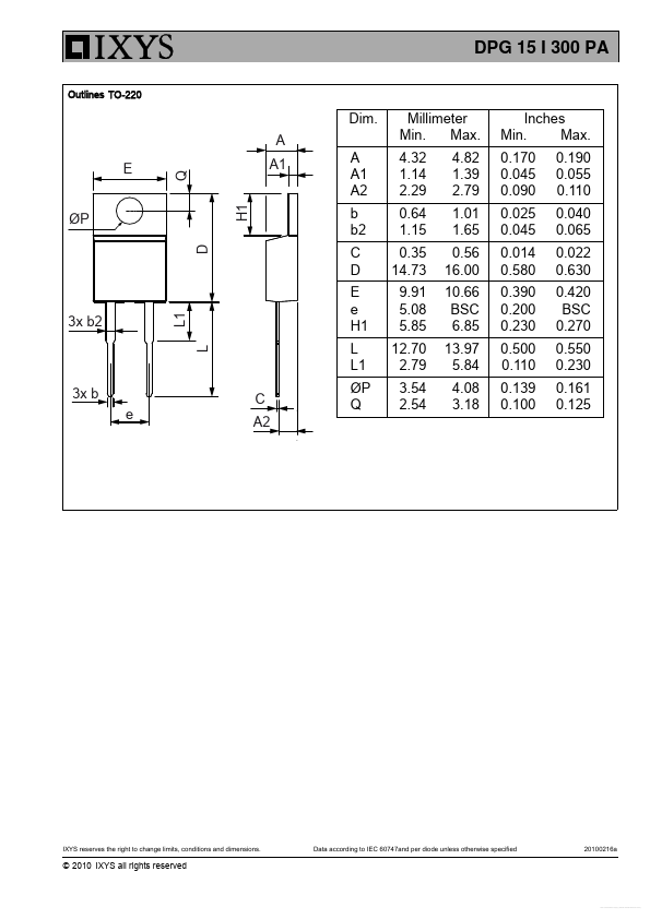 DPG15I300PA