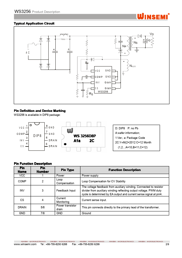 WS3256