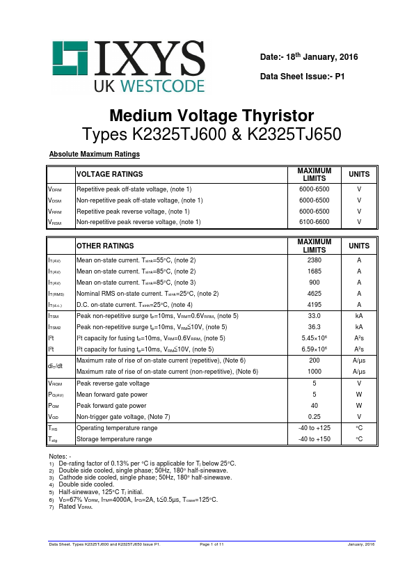 K2325TJ600