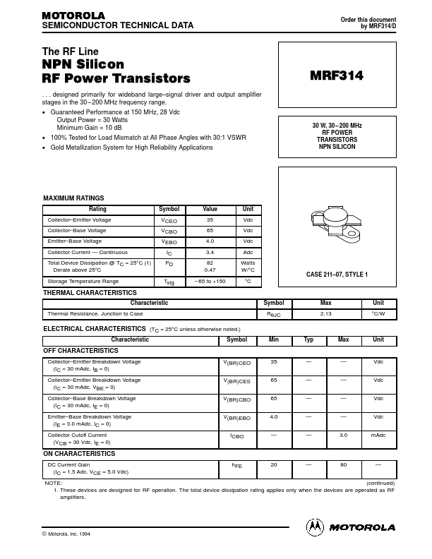 MRF314