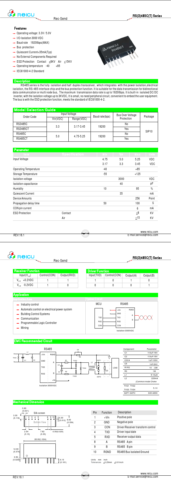 RS3485C