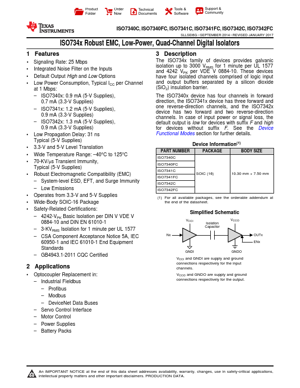 ISO7341C