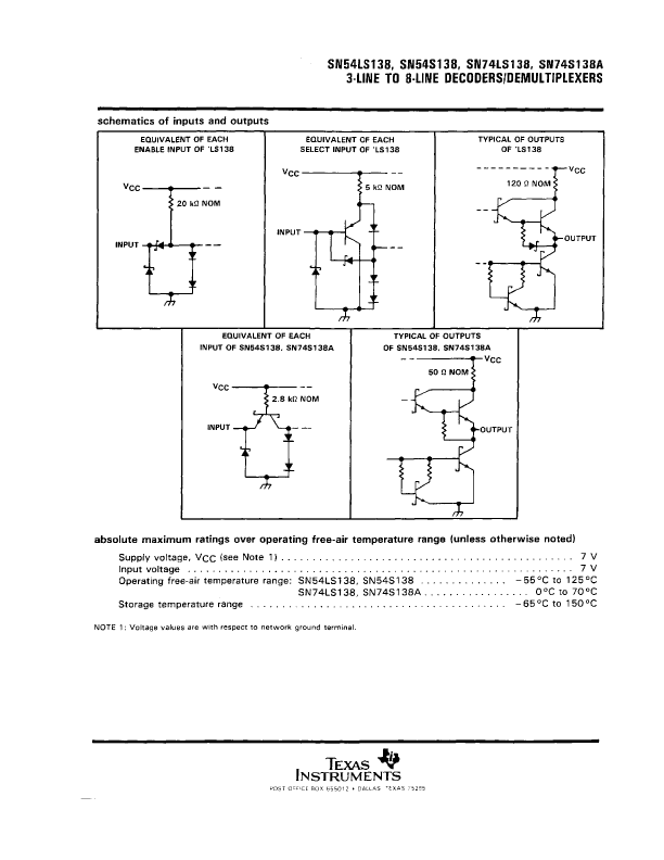 SN74S138A