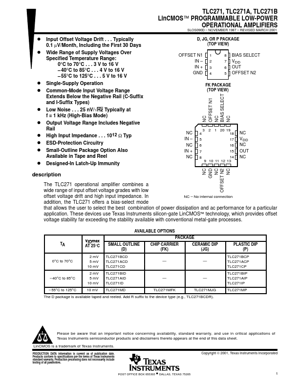 TLC271A