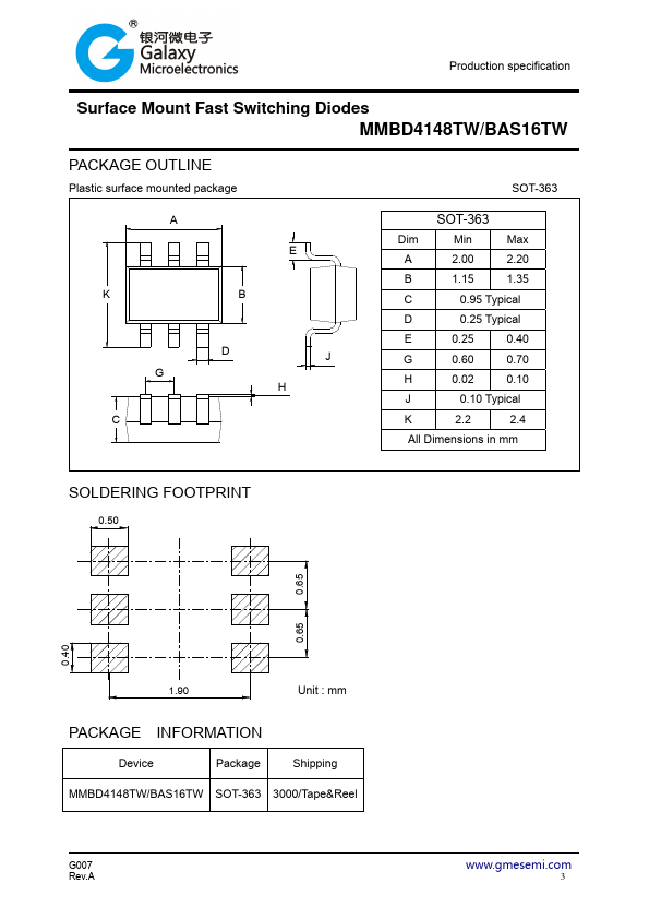 MMBD4148TW