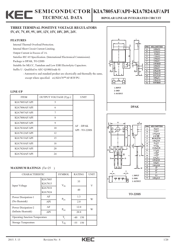 KIA7818API