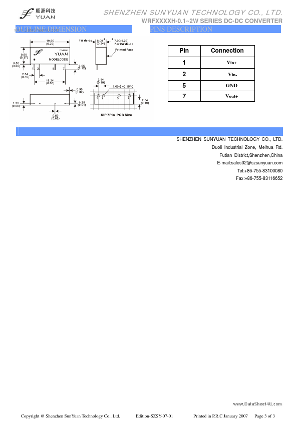 WRF2409H-1W