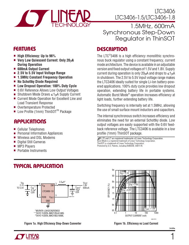 LTC3406-1.8