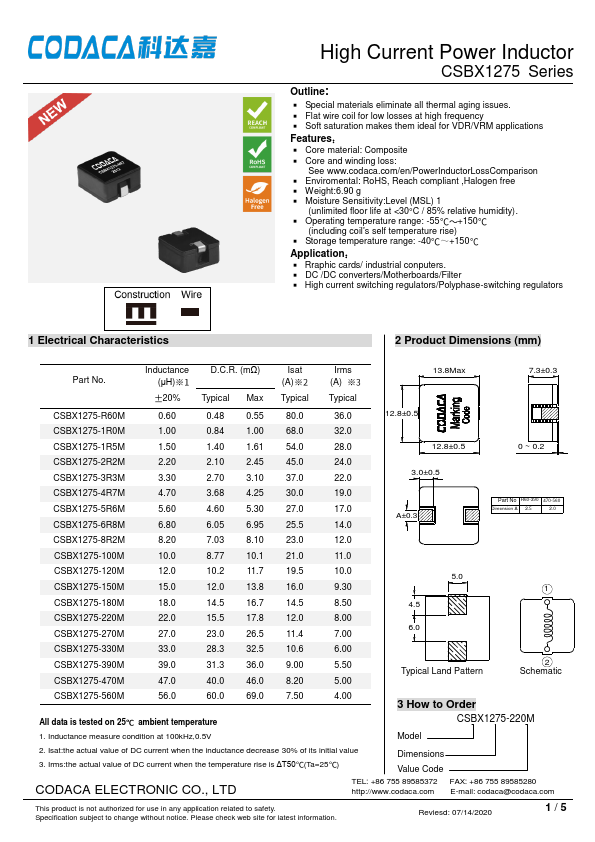 CSBX1275-4R7M