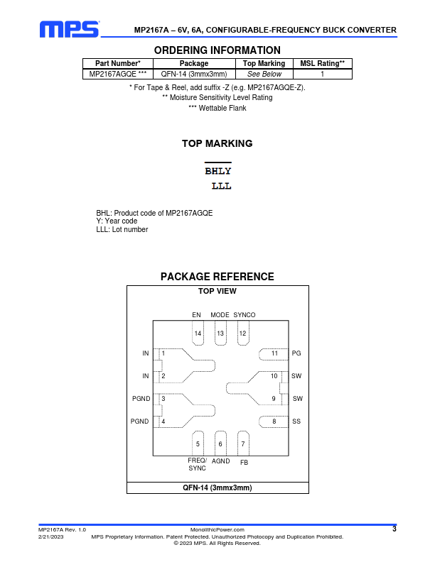 MP2167A