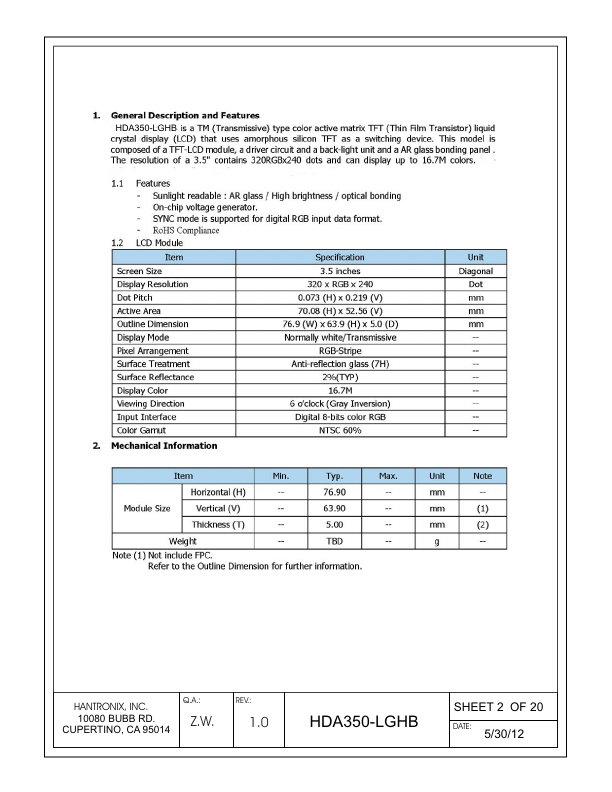 HDA350-LGHB