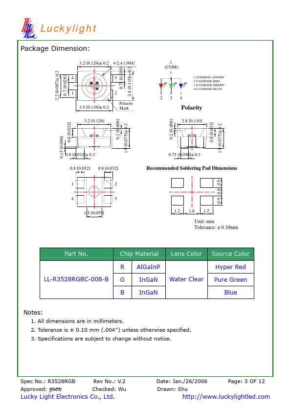 LL-R3528RGBC-008-B