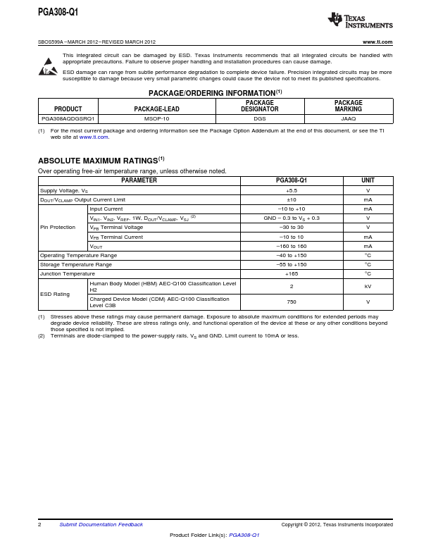 PGA308-Q1