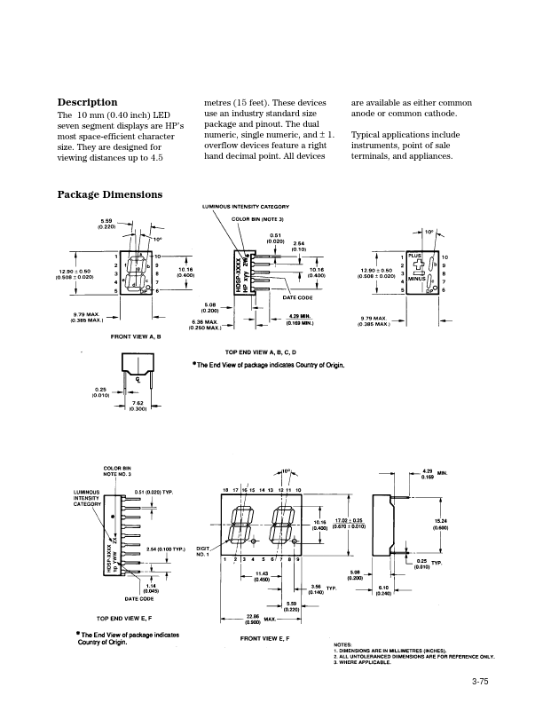 HDSP-F307