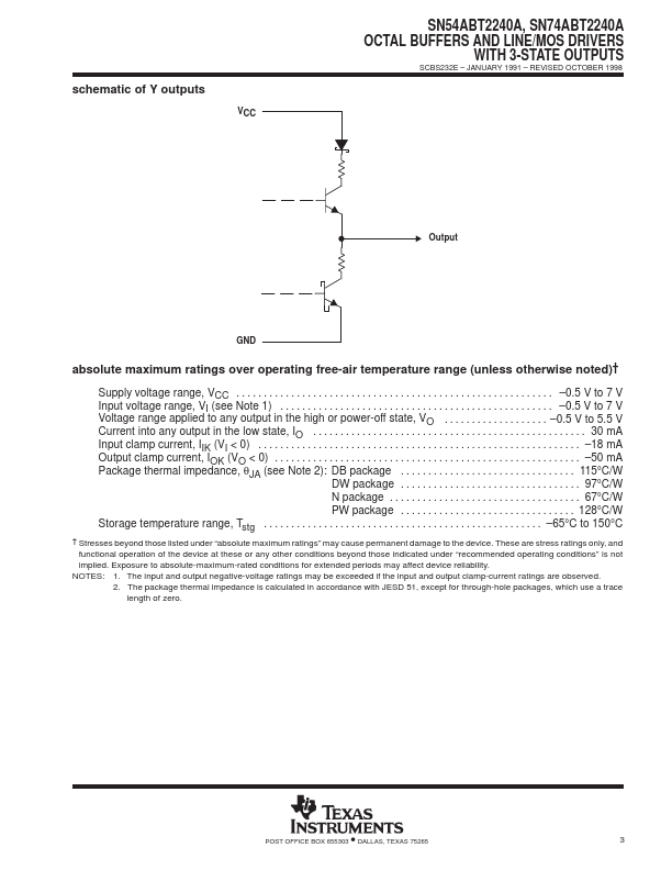 SN74ABT2240A