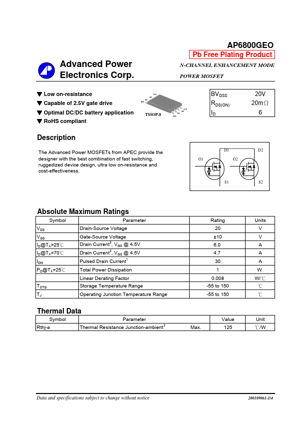 AP6800GEO